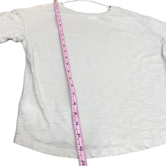 Old Navy The Easy Tee Womens Small Beige Tropical Beach Surfer Sunset. - Picture 5 of 6